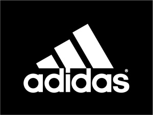 Le logo de la marque adidas